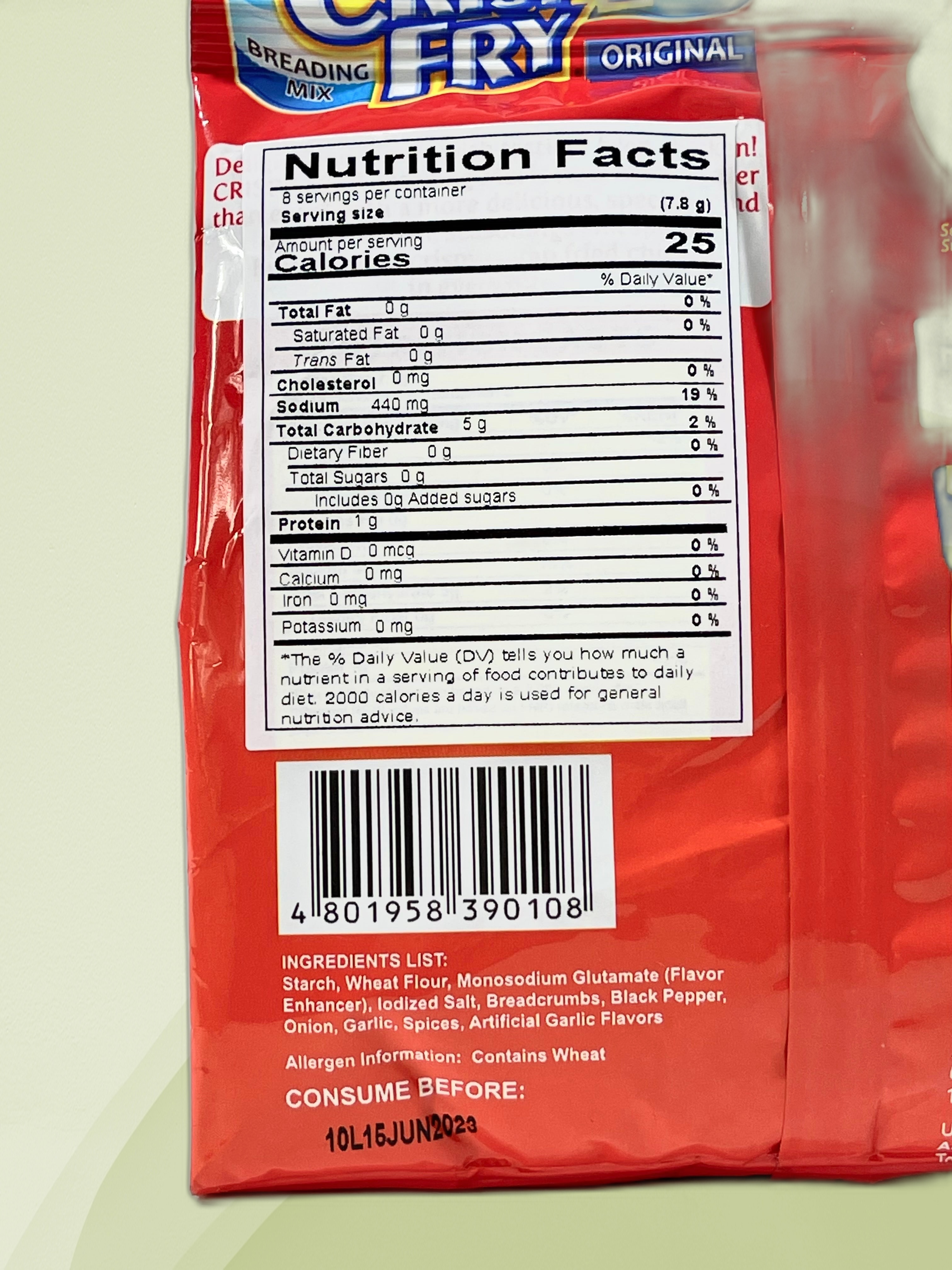 Ajinomoto Crispy Fry Original Breading Mix 62g