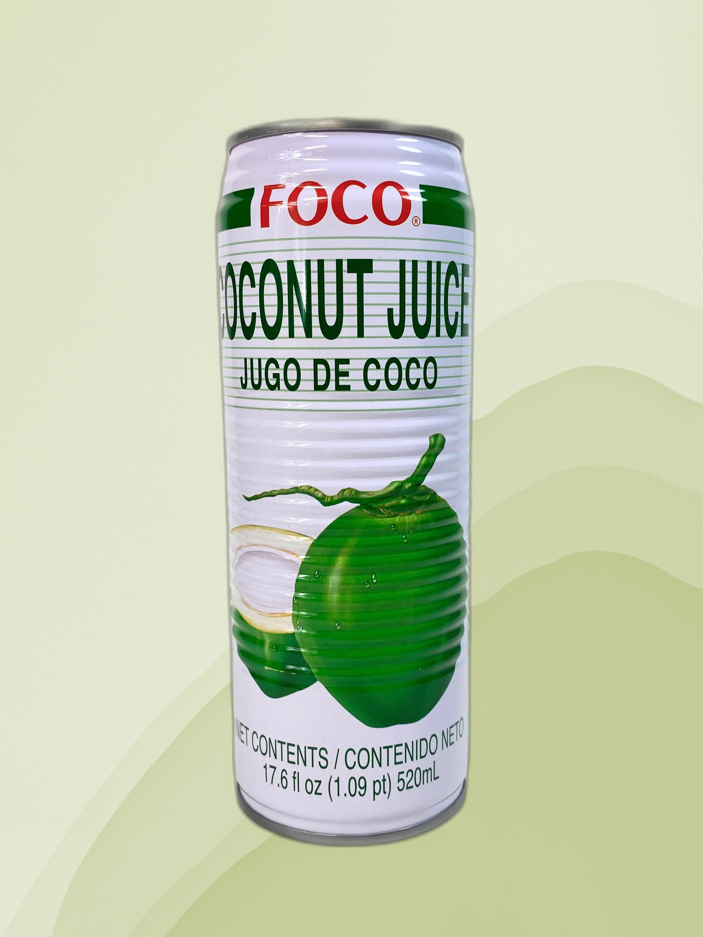 Foco Coconut Juice with Pulp 520ml