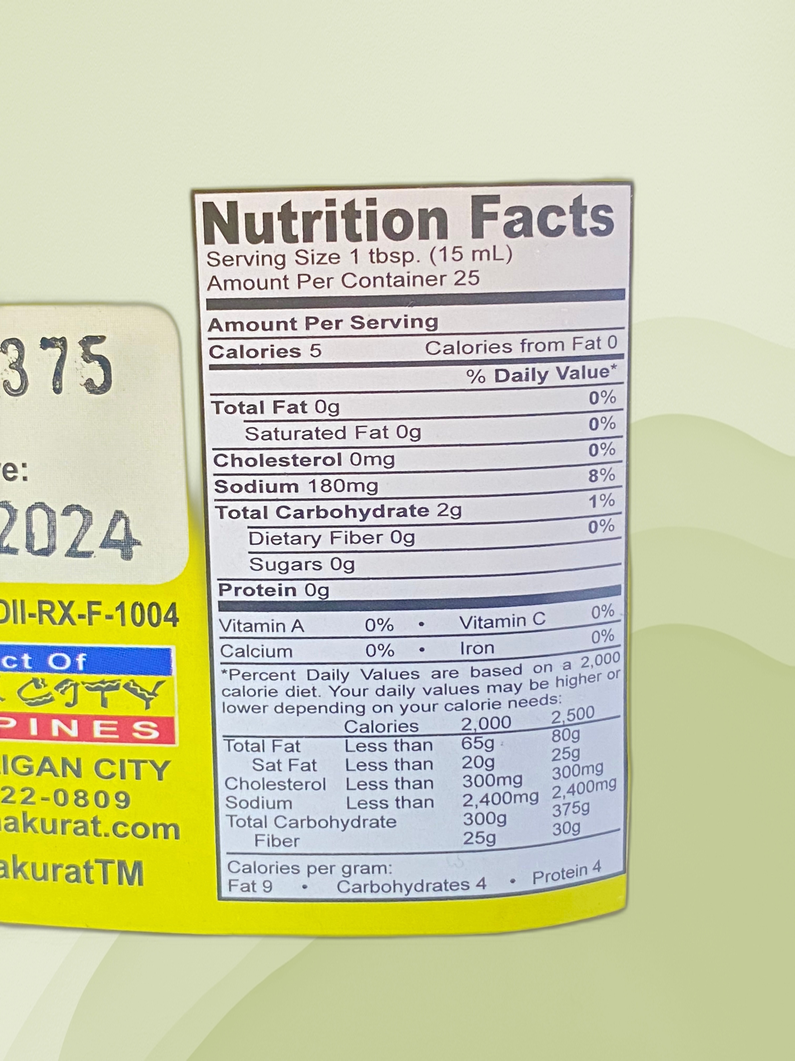 Pinakurat Spiced Coconut Vinegar 250ml