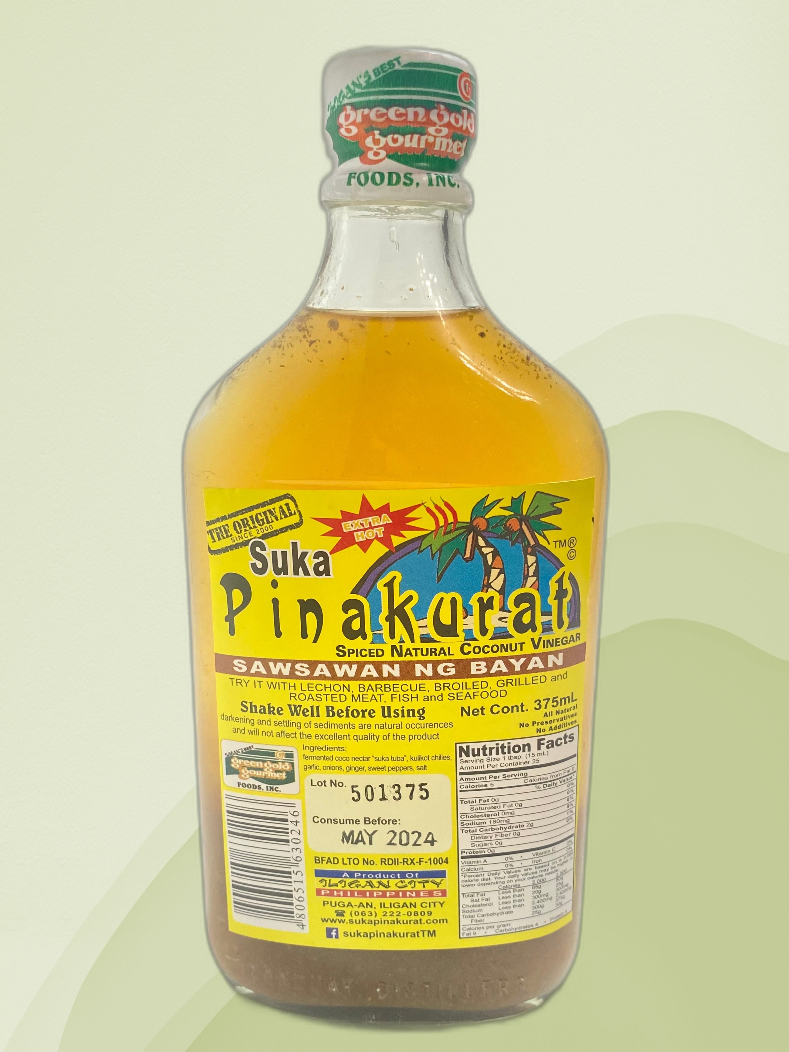 Pinakurat Spiced Coconut Vinegar 250ml