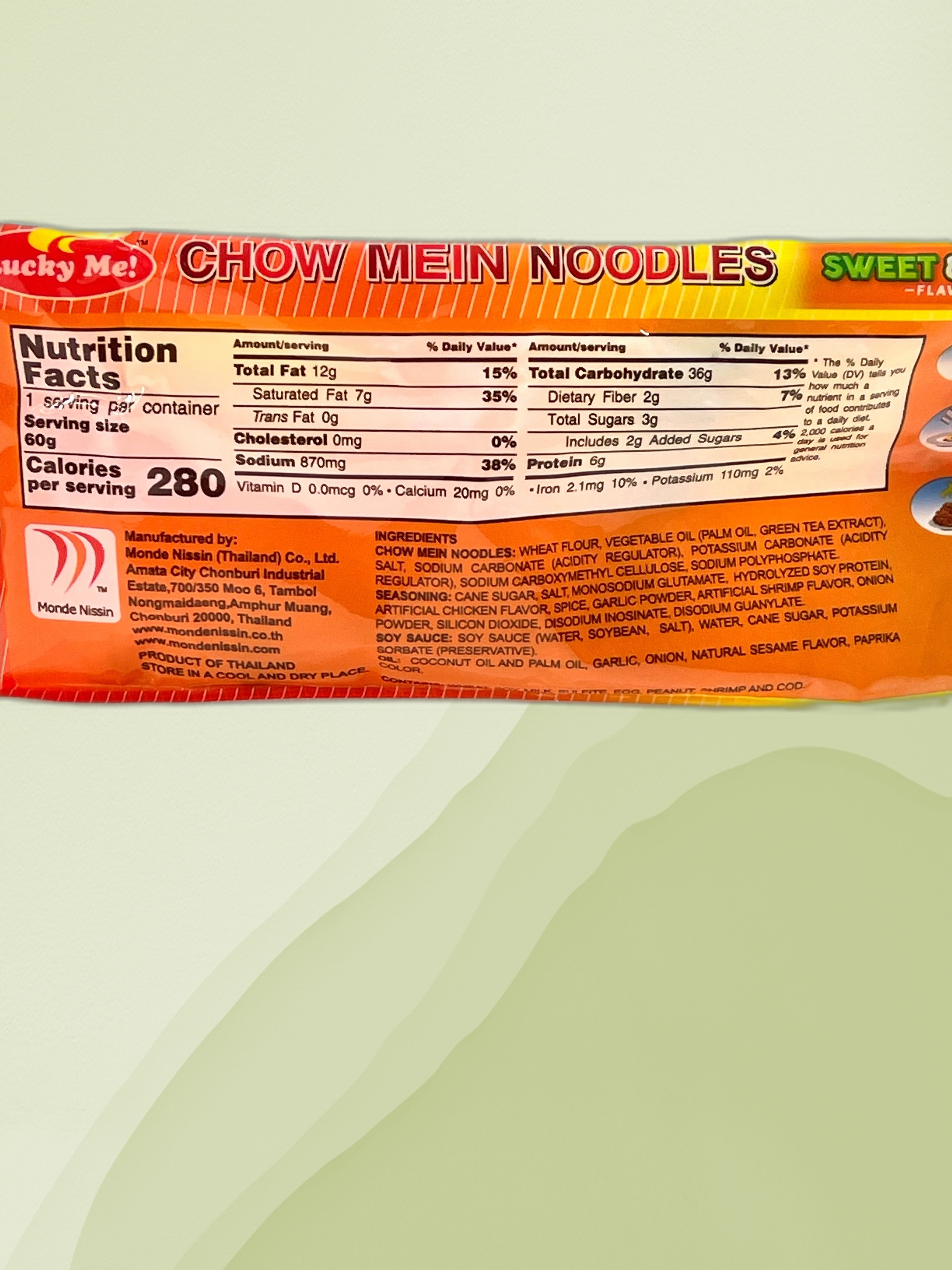 Lucky Me Pancit Canton Sweet & Spicy 60g