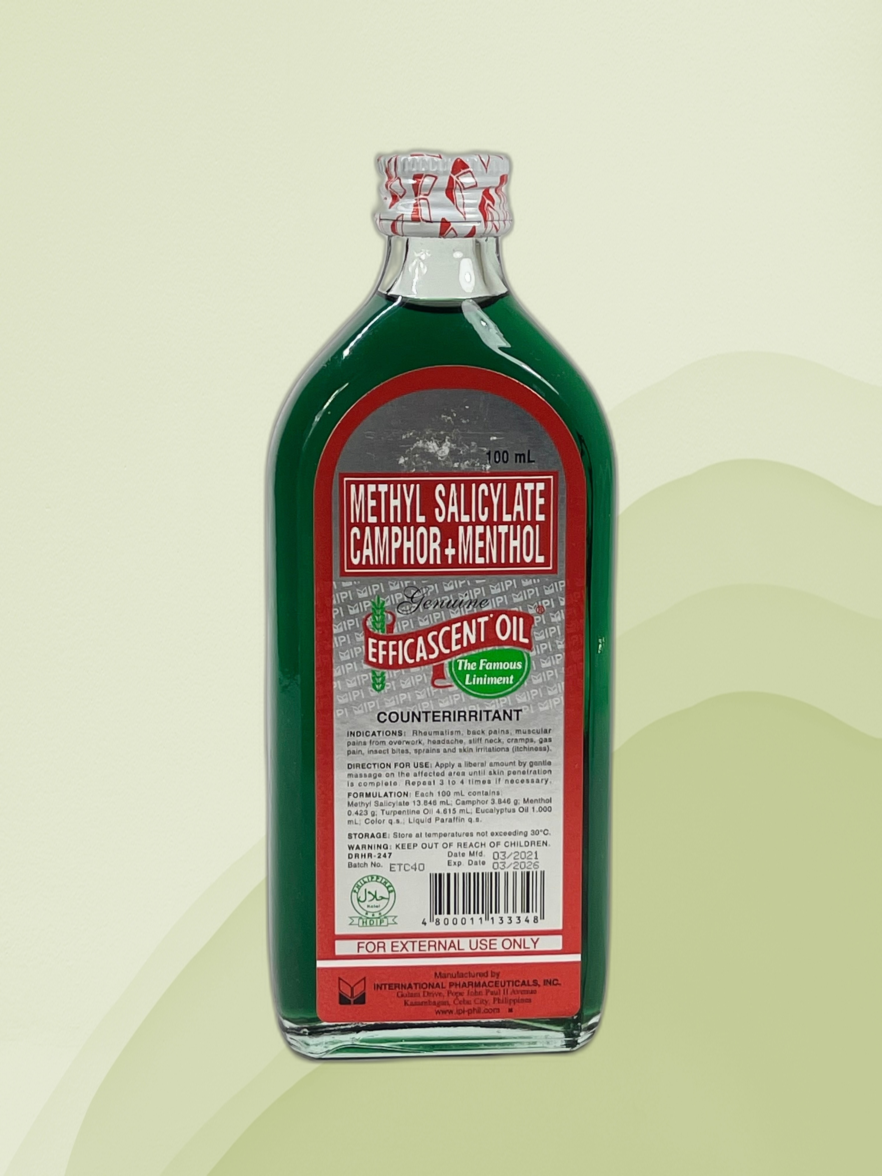 Efficascent Oil Regular 100ml