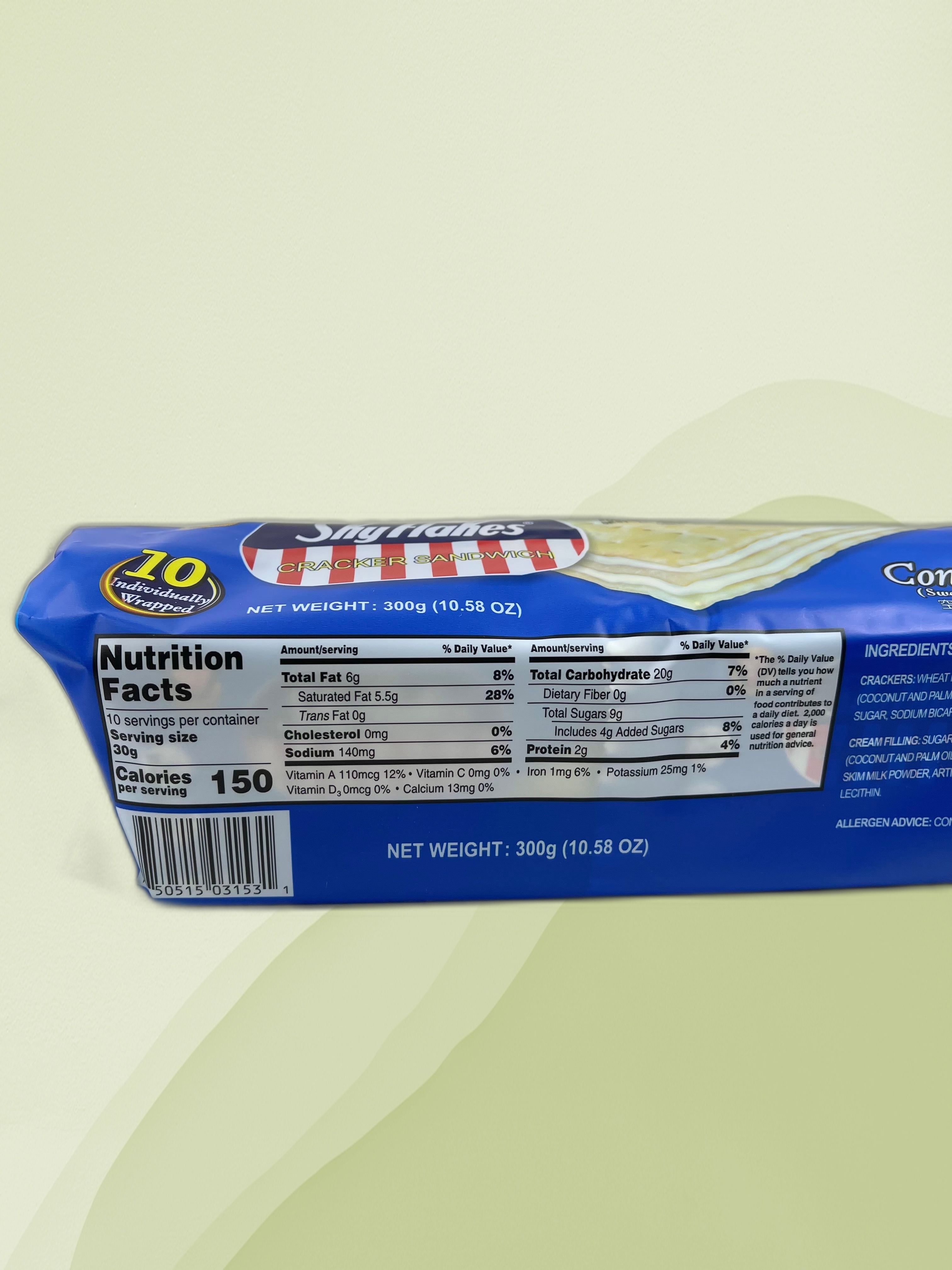 M.Y. San Sky Flakes Crackers Condensada 250g