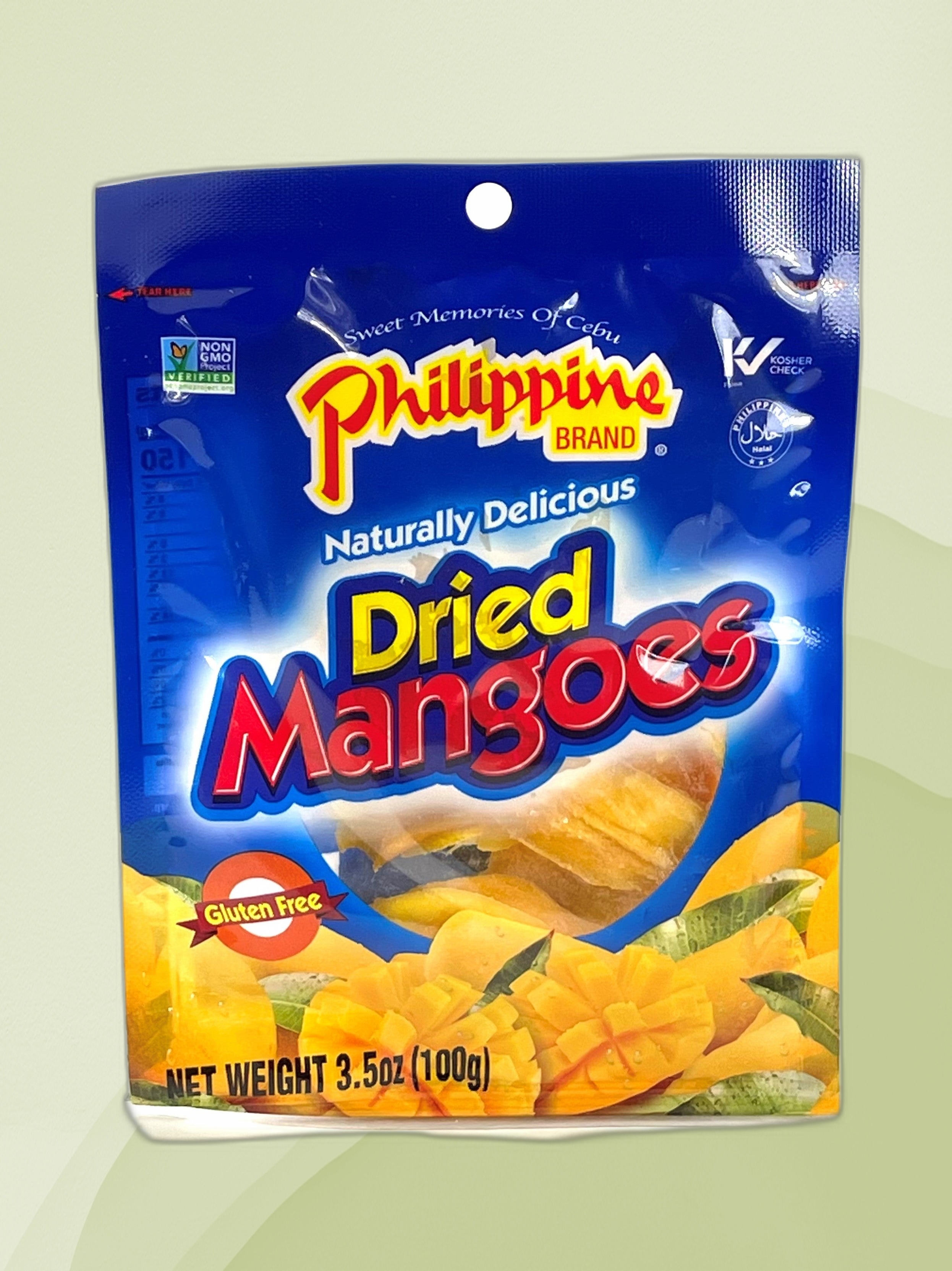 Philippine Brand Dried Mangoes 100g