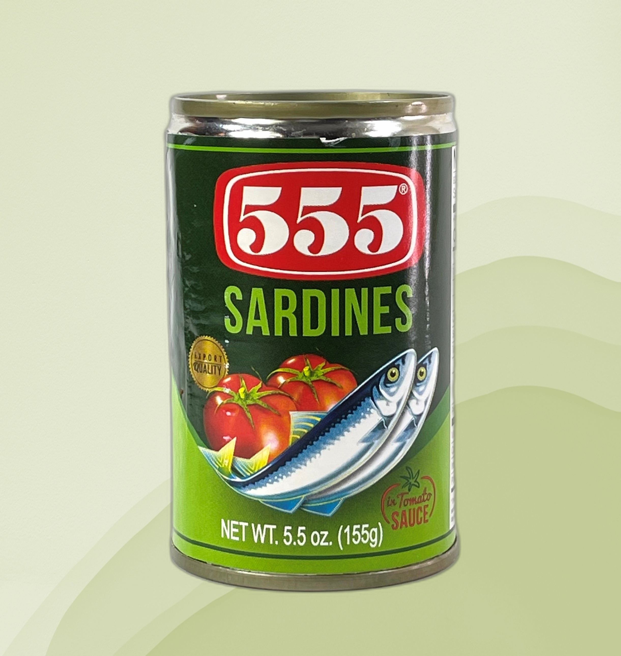555 Sardines in Tomato Sauce 155g