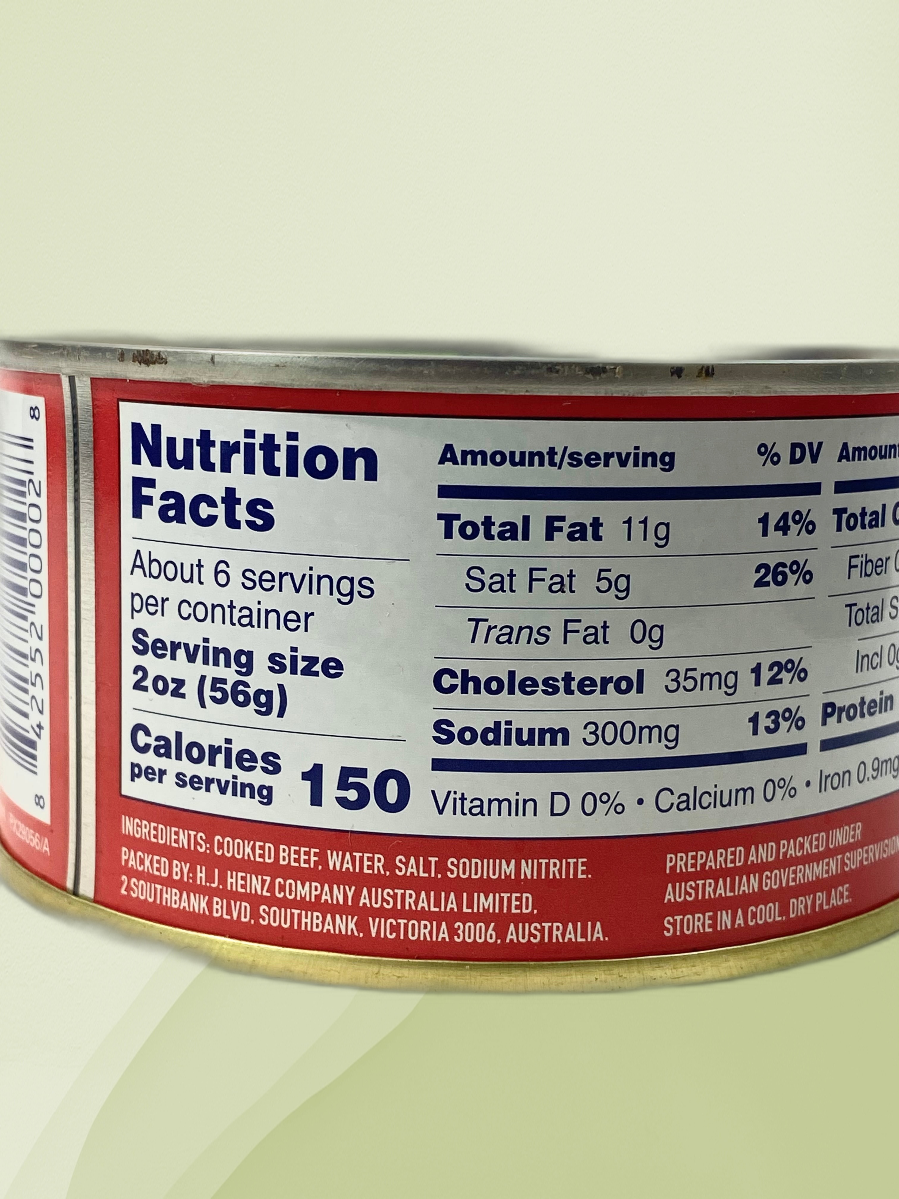 Ox & Palm Corned Beef Original Chunky 326g