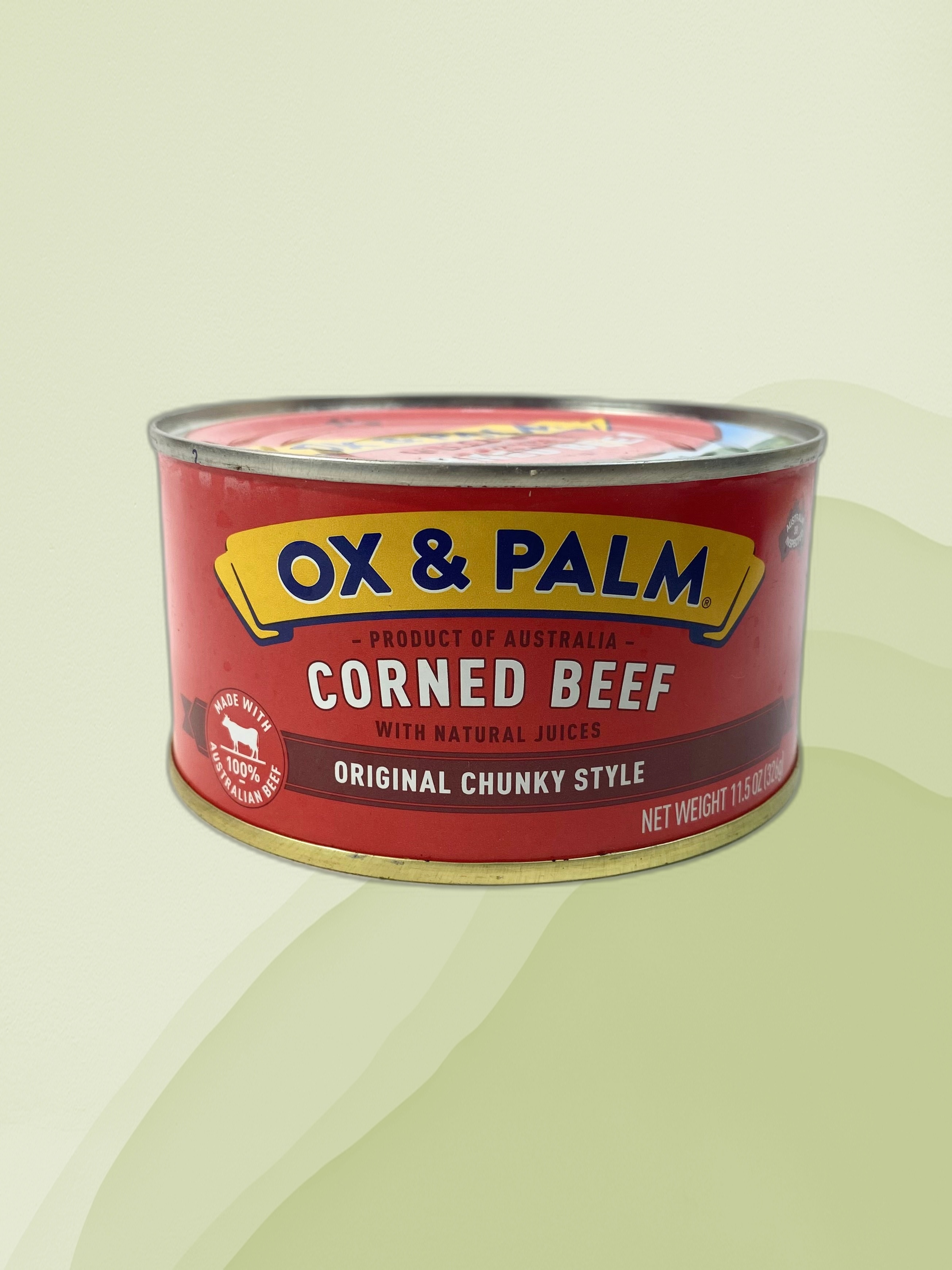 Ox & Palm Corned Beef Original Chunky 326g