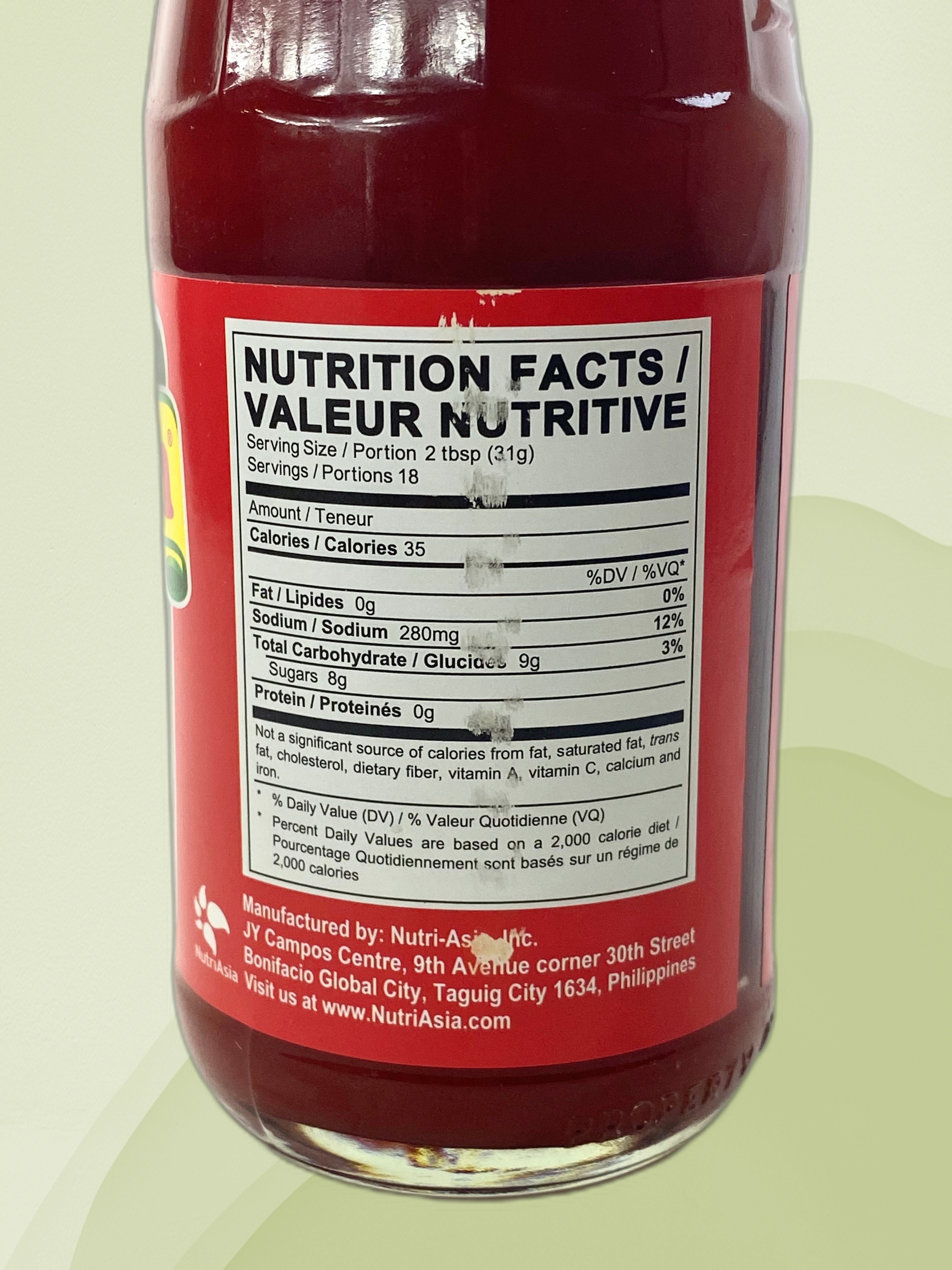 Jufran Hot & Spicy Banana Sauce 560g