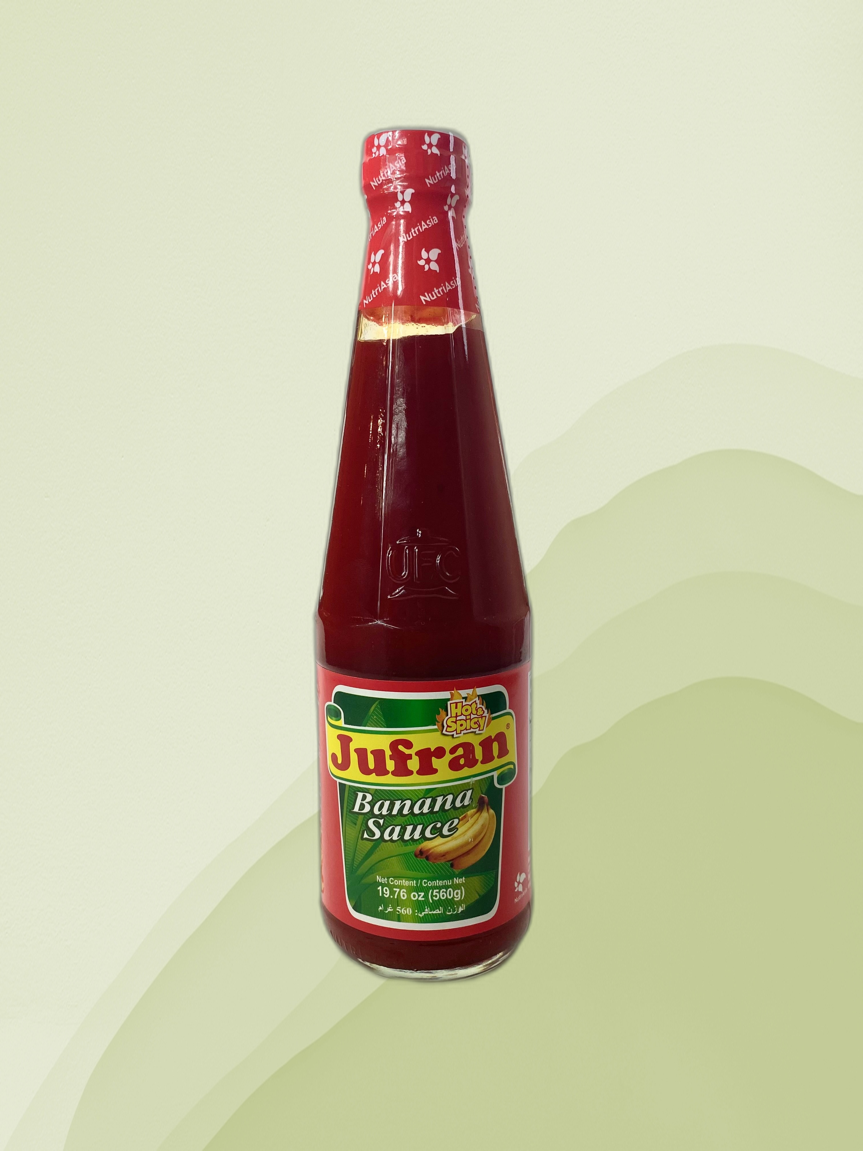 Jufran Hot & Spicy Banana Sauce 560g