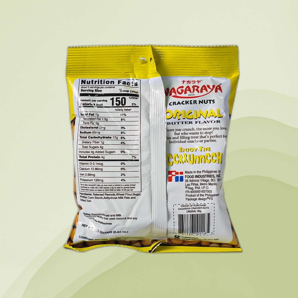 Nagaraya Original Butter Flavor 160g